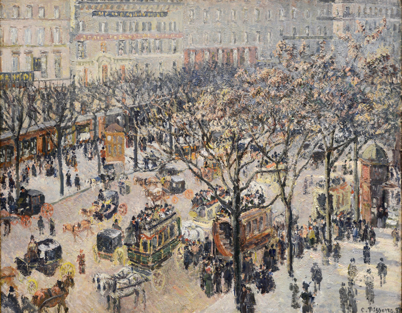 Boulevard des Italiens, Morning, Sunlight.jpg