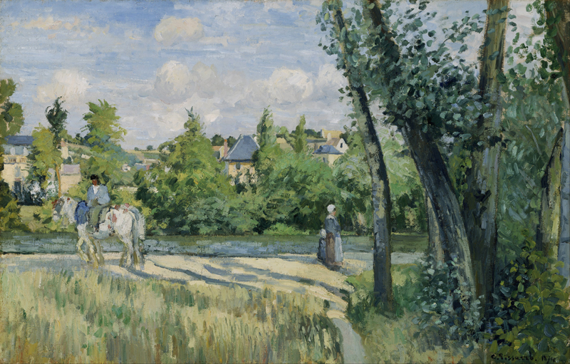 Sunlight on the Road, Pontoise.jpg