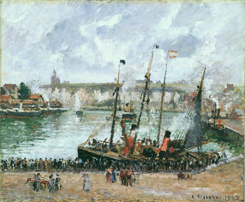 The Inner Harbor, Dpeppe - High Tide, Morning, Grey Weather.jpg